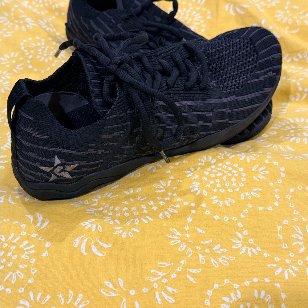 Rebels Black Kids Cheer Shoes